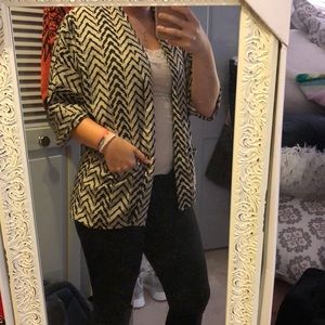 Black and Tan kimono